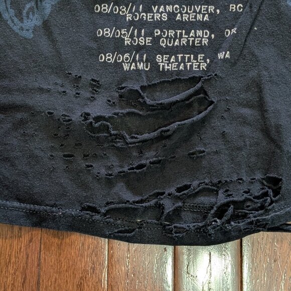 2011 Rob Zombie Thrashed Hell On Earth Tour T-Shirt - Size S - Picture 6 of 7